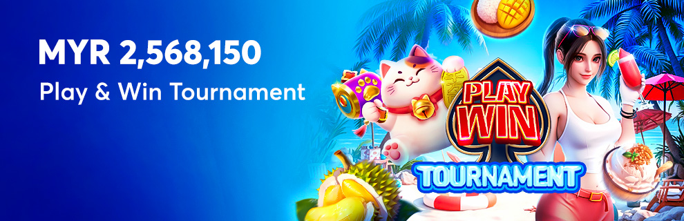 Spadegaming Play and Win Tournament promotional banner