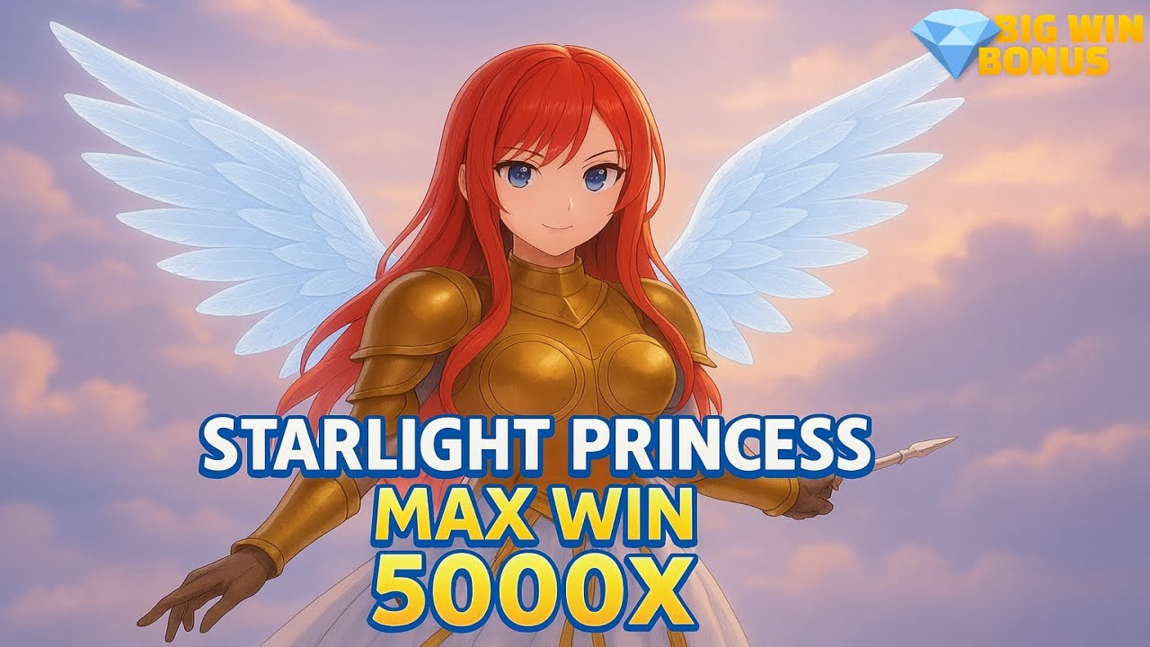 Starlight Princess slot by Pragmatic Play, anime-style princess character artwork